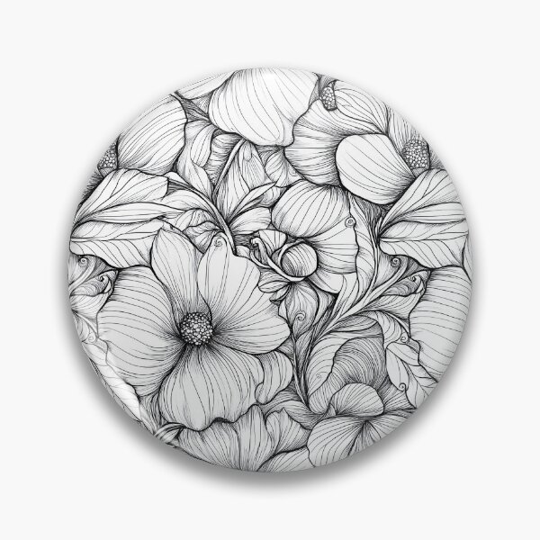 Item preview, Zentangle Spring: Floral Patterns with Early Bloomers (35/100) designed and sold by sabantha.