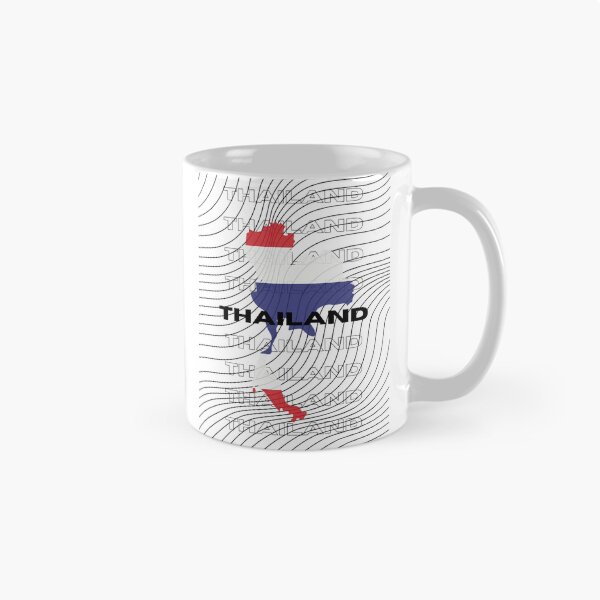 Item preview, Flag Map of Thailand designed and sold by nyblydd.