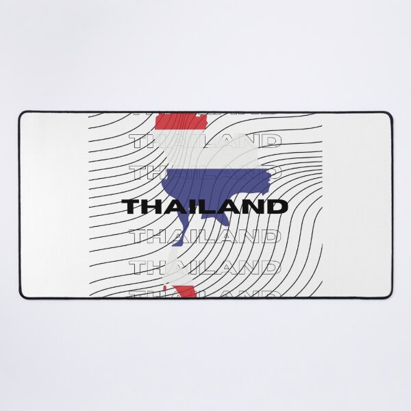 Item preview, Flag Map of Thailand designed and sold by nyblydd.