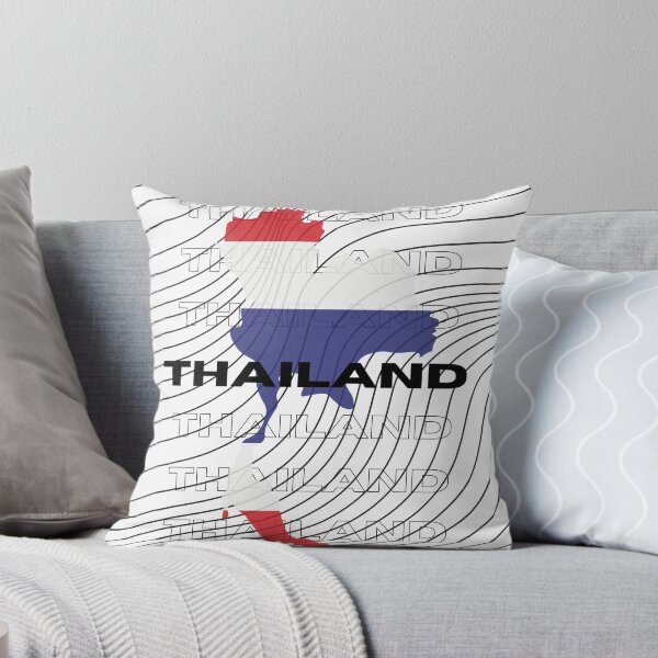 Item preview, Flag Map of Thailand designed and sold by nyblydd.