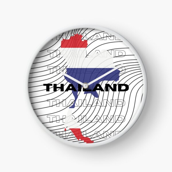 Item preview, Flag Map of Thailand designed and sold by nyblydd.