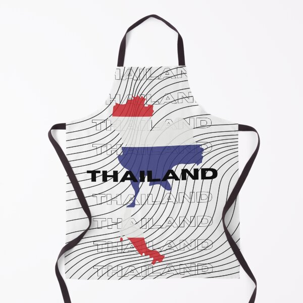 Item preview, Flag Map of Thailand designed and sold by nyblydd.