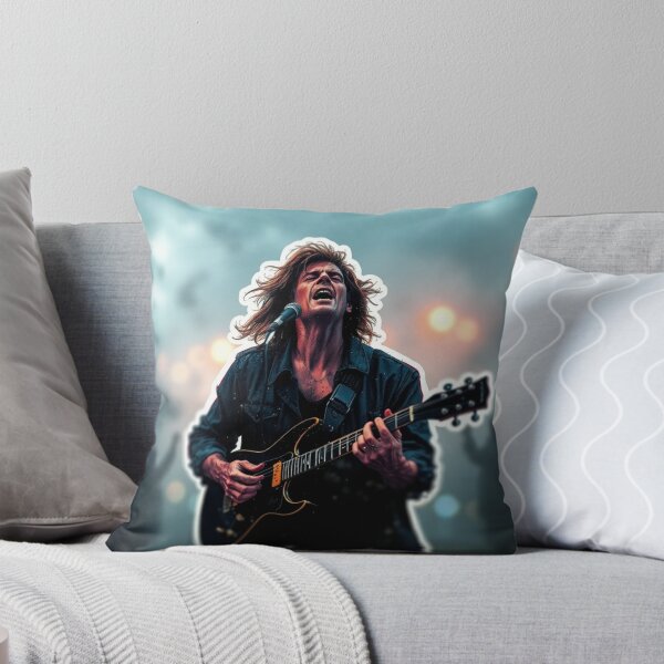 Item preview, Passionate Rock Singer with Electric Guitar designed and sold by InkspiredCreation.