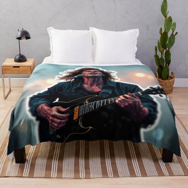 Item preview, Passionate Rock Singer with Electric Guitar designed and sold by InkspiredCreation.
