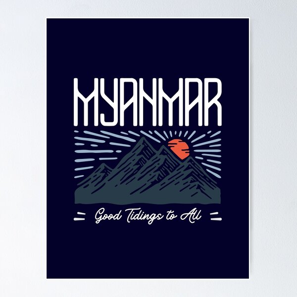 Artikelvorschau, Myanmar | Gute Nachrichten für alle | Burma entworfen und verkauft von Good Tidings to All.