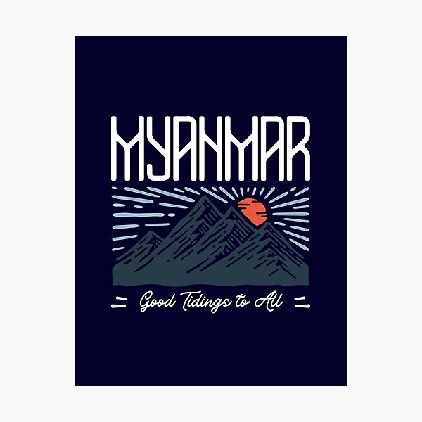 Item preview, Myanmar | Good Tidings to All | Burma  designed and sold by Good Tidings to All.