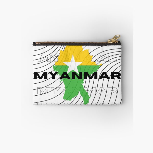 Item preview, Flag Map of Myanmar designed and sold by nyblydd.