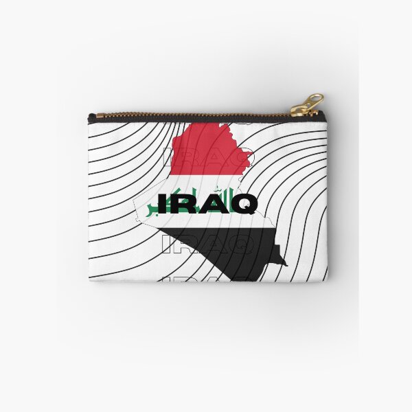 Item preview, Flag Map of Iraq designed and sold by nyblydd.