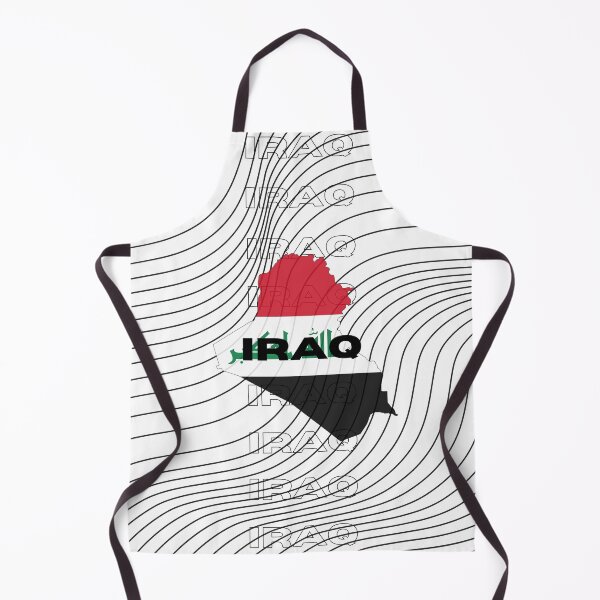 Item preview, Flag Map of Iraq designed and sold by nyblydd.