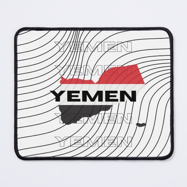 Item preview, Flag Map of Yemen designed and sold by nyblydd.