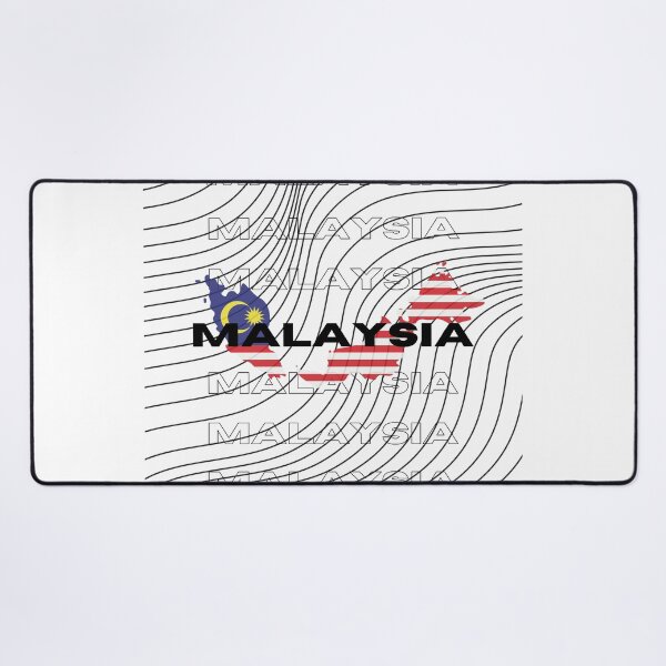 Item preview, Flag Map of Malaysia designed and sold by nyblydd.