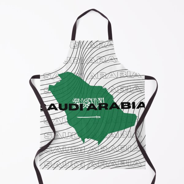 Item preview, Flag Map of Saudi Arabia designed and sold by nyblydd.