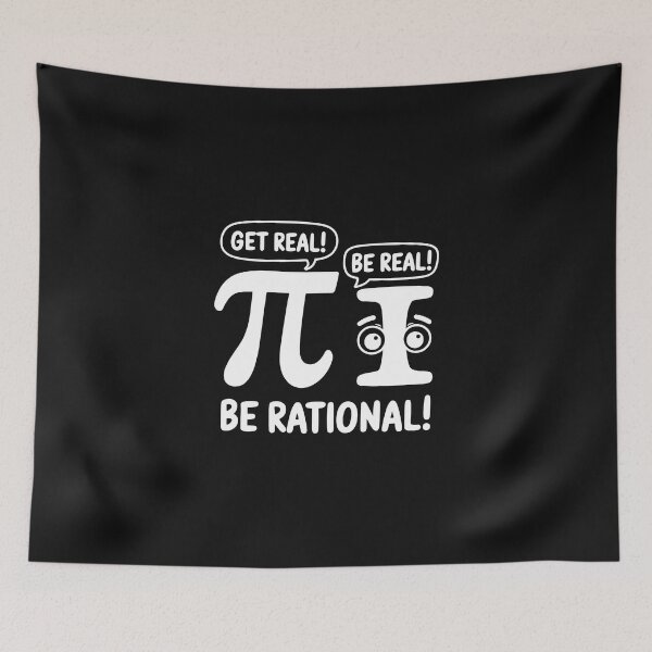 Item preview, Get real be real be rational pi day designed and sold by marfanna.