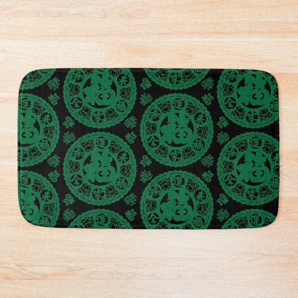 Item preview, Green Ink  Beautiful flower Chinese paper cutting art and designs designed and sold by Bspaces.