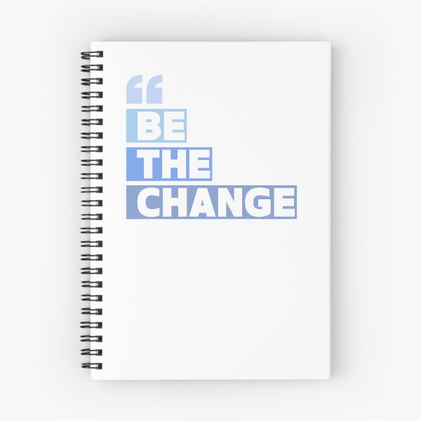 Item preview, "Be the Change" – Inspired by Mahatma Gandhi designed and sold by PeacefulEmporium.
