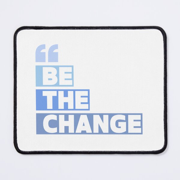 Item preview, "Be the Change" – Inspired by Mahatma Gandhi designed and sold by PeacefulEmporium.
