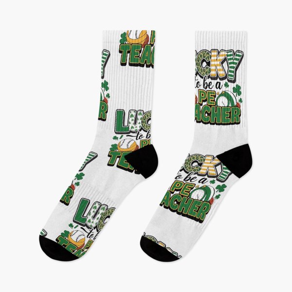 Item preview, Lucky to be a pe teacher designed and sold by marfanna.