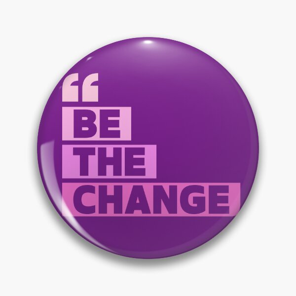 Item preview, "Be the Change" – Inspired by Mahatma Gandhi PINK designed and sold by PeacefulEmporium.