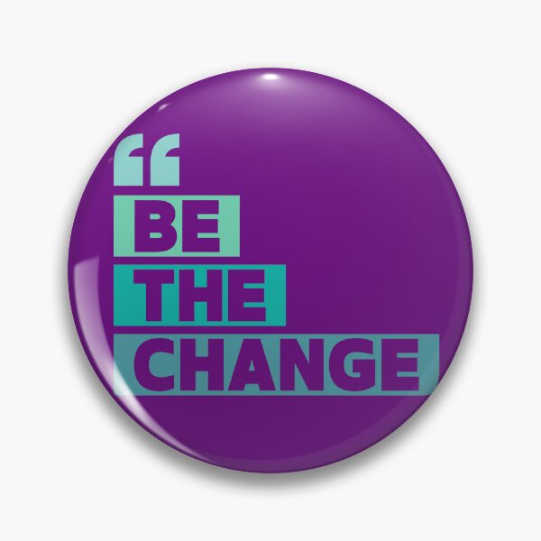 Item preview, "Be the Change" – Inspired by Mahatma Gandhi GREEN designed and sold by PeacefulEmporium.