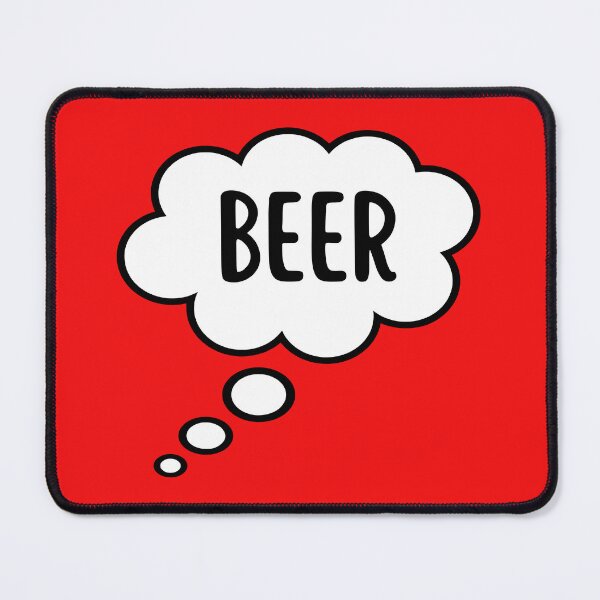 Item preview, Thinking Of Beer designed and sold by glowdesigns.