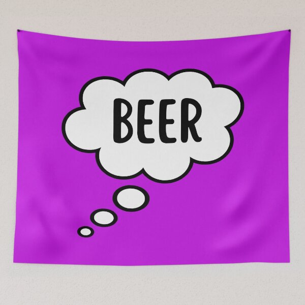 Item preview, Thinking Of Beer designed and sold by glowdesigns.