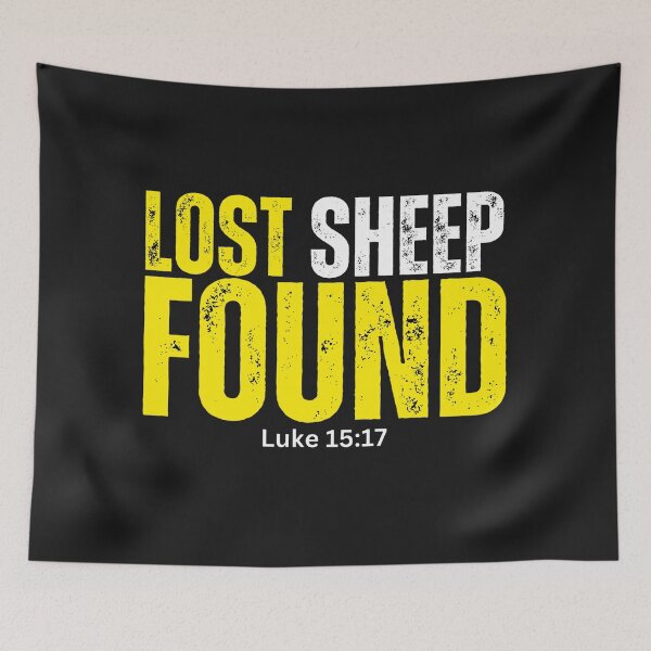 Item preview, Lost Sheep Found | Luke 15:1-7 designed and sold by UnboundFull.
