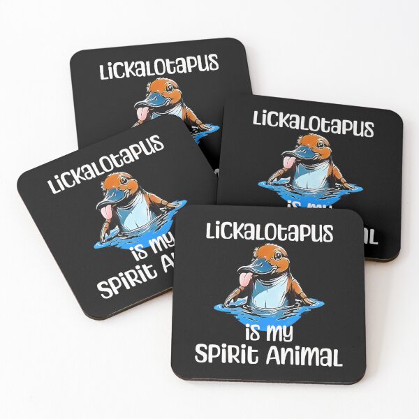 Artikelvorschau, Lustiger Lickalotopus ist mein Seelentier. Lustiger Schnabeltier-Humor entworfen und verkauft von FantasyFablesC.