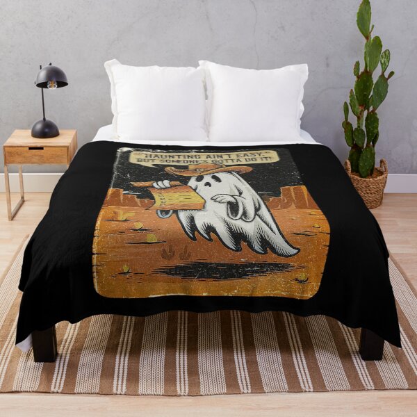 Item preview, Haunting Ain't Easy Western Ghost designed and sold by Amanda's Factory.
