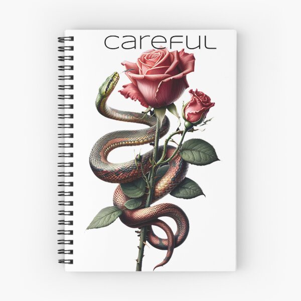 Item preview, Careful! Rose with snake designed and sold by DirtyHandz.