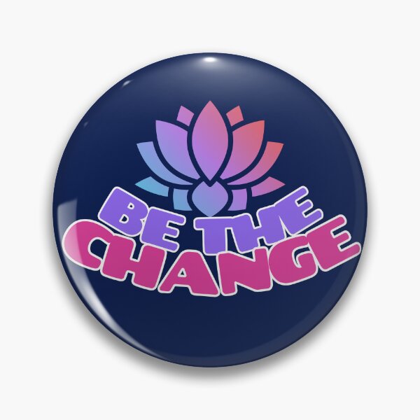 Item preview, "Be the Change" – Inspired by Mahatma Gandhi LOTUS designed and sold by PeacefulEmporium.