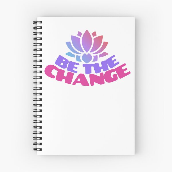 Item preview, "Be the Change" – Inspired by Mahatma Gandhi LOTUS designed and sold by PeacefulEmporium.