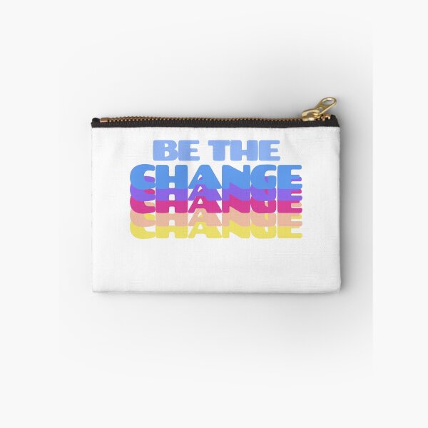 Item preview, "Be the Change" – Inspired by Mahatma Gandhi Change Echo designed and sold by PeacefulEmporium.