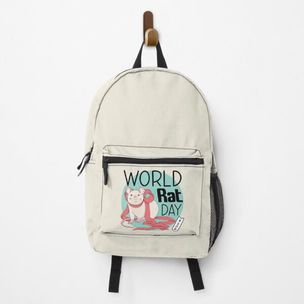 Item preview, 4 April World Rat Day - Wacky Holidays designed and sold by ChemicalXShop.