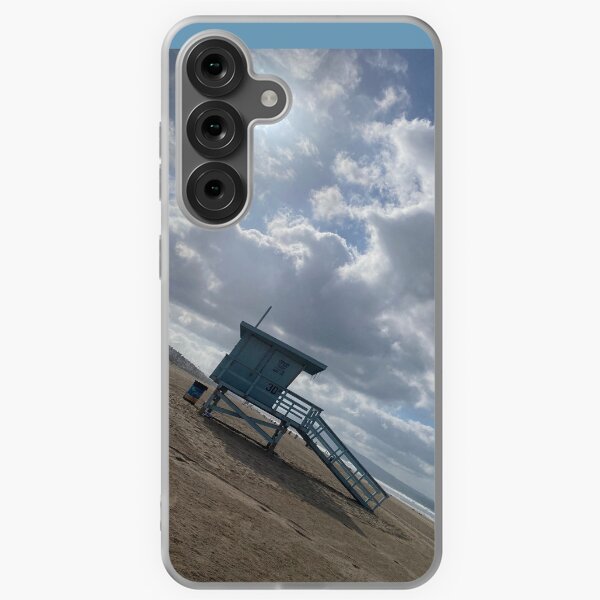 Item preview, “Lifeguard Tower Under Moody Skies” designed and sold by AceScapes.