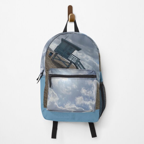 Item preview, “Lifeguard Tower Under Moody Skies” designed and sold by AceScapes.