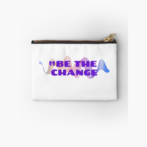 Item preview, "Be the Change" In Flow – Inspired by Mahatma Gandhi designed and sold by PeacefulEmporium.