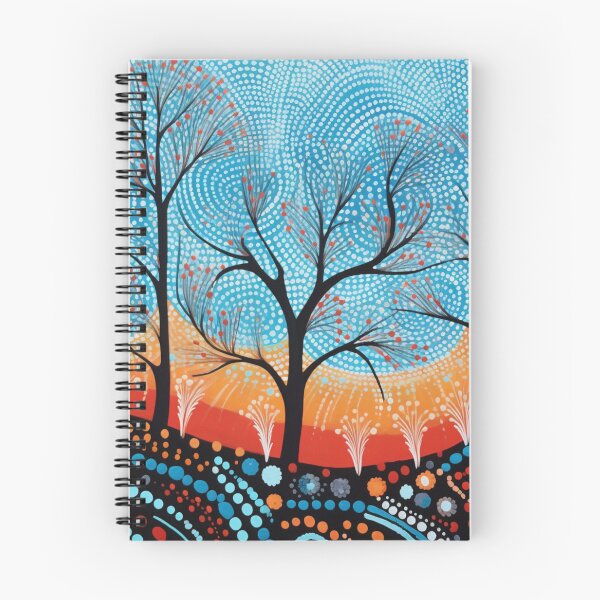 Item preview, Aboriginal Inspired Dot Art - Spring Awakening designed and sold by GrinGalore.