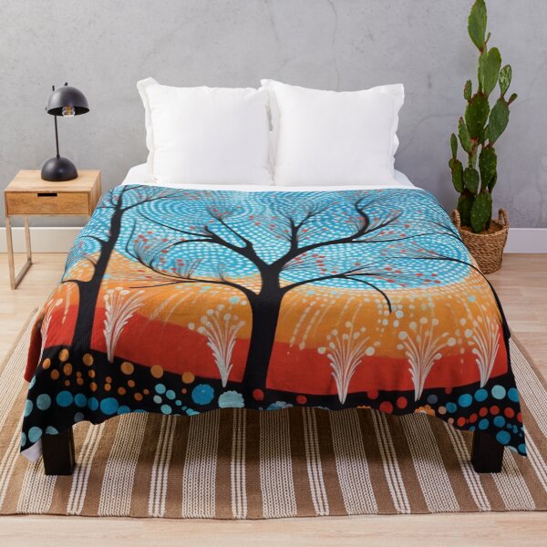 Item preview, Aboriginal Inspired Dot Art - Spring Awakening designed and sold by GrinGalore.