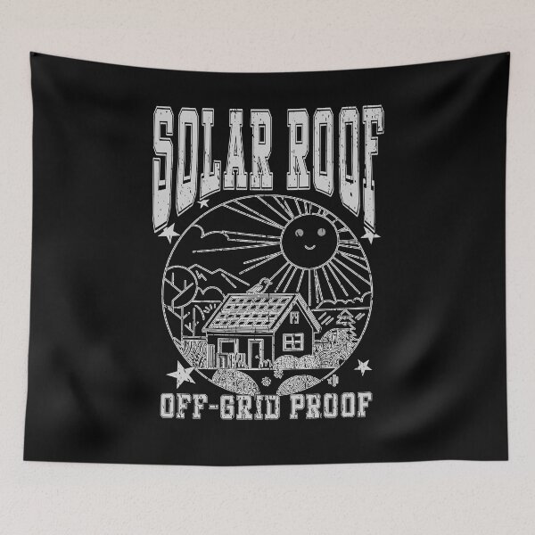Item preview, SOLAR ROOF OFF-GRID PROOF off-grid vibes and life style natural living nature  designed and sold by Jt41.