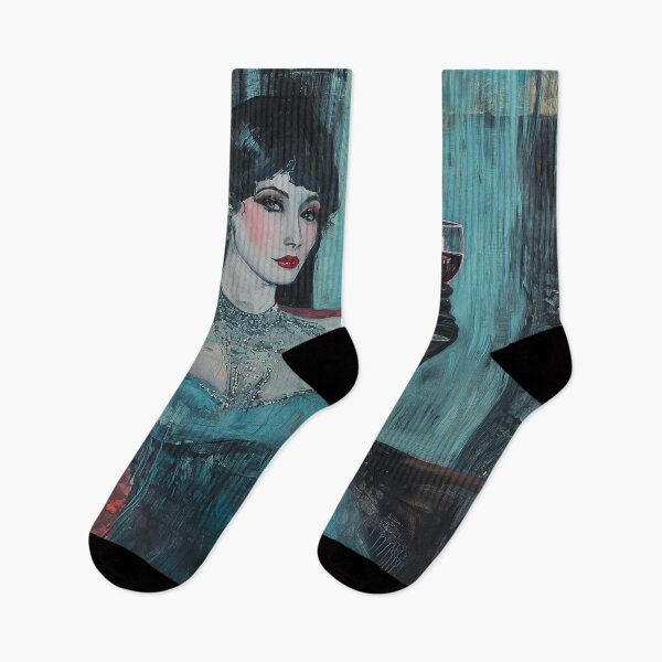 Item preview, 1341 Elegant Woman In Gloves designed and sold by nikoart001.
