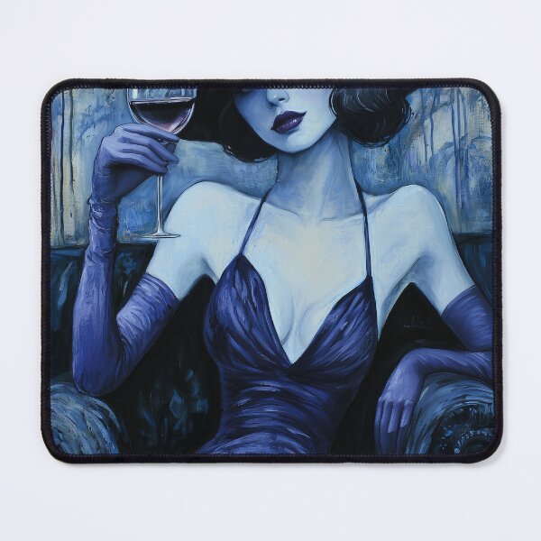 Item preview, 1337 Elegant Woman In Gloves designed and sold by nikoart001.