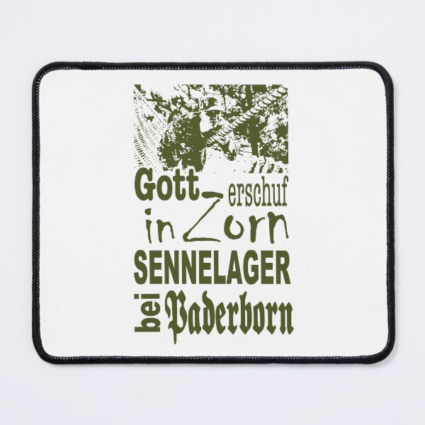 Item preview, God Created In Anger; Sennelager; Paderborn; designed and sold by StickerApe.