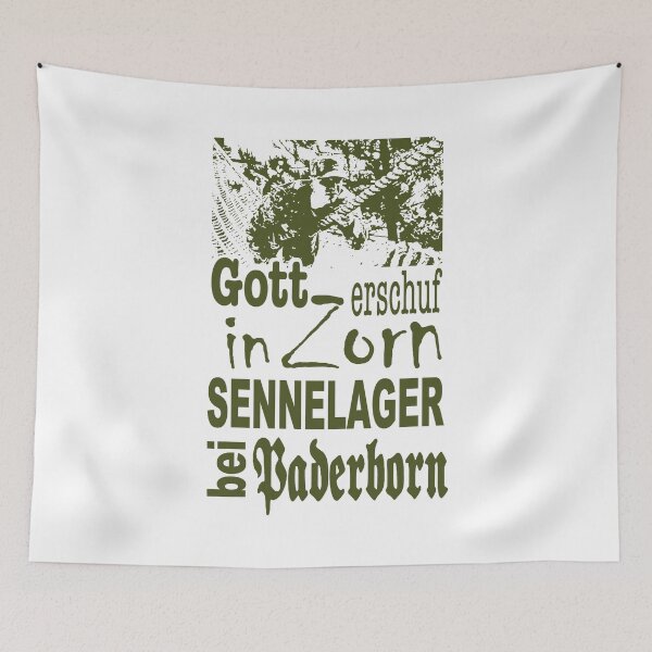 Item preview, God Created In Anger; Sennelager; Paderborn; designed and sold by StickerApe.