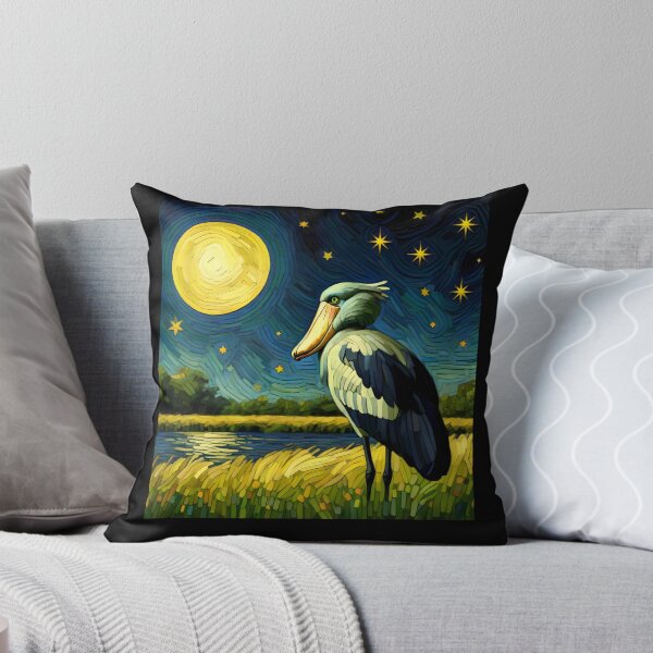 Item preview, Starry Night Shoebill Bird Van Gogh Bird Lover designed and sold by Kimberley King Art  King Art.