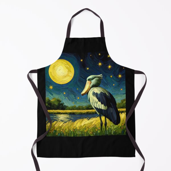 Item preview, Starry Night Shoebill Bird Van Gogh Bird Lover designed and sold by Kimberley King Art King Art.