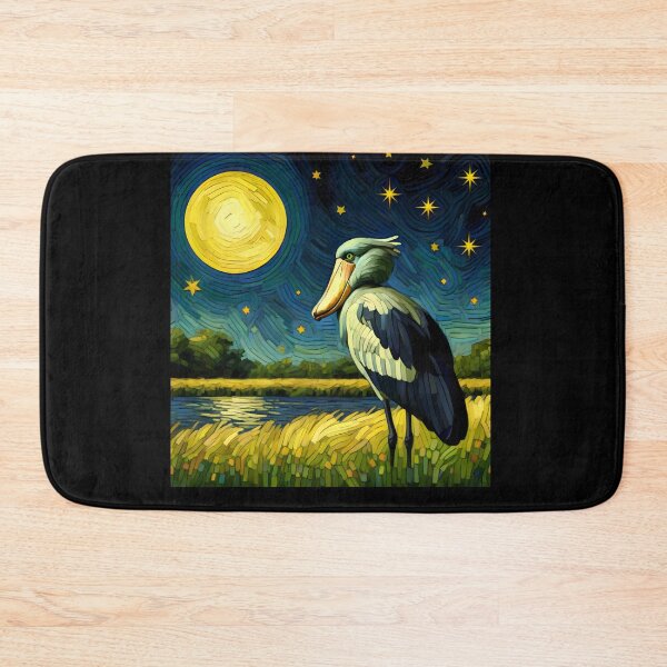 Item preview, Starry Night Shoebill Bird Van Gogh Bird Lover designed and sold by Kimberley King Art  King Art.