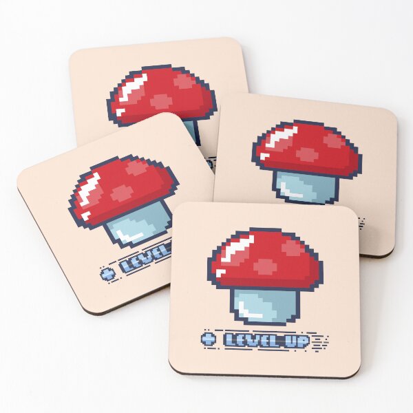 Item preview, Mushroom LVL UP designed and sold by Milena R..
