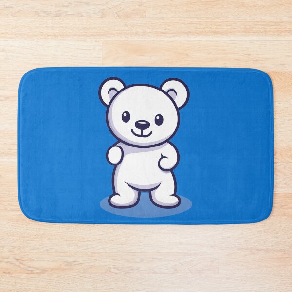 Item preview, Cute white bear designed and sold by FluffyGallery.