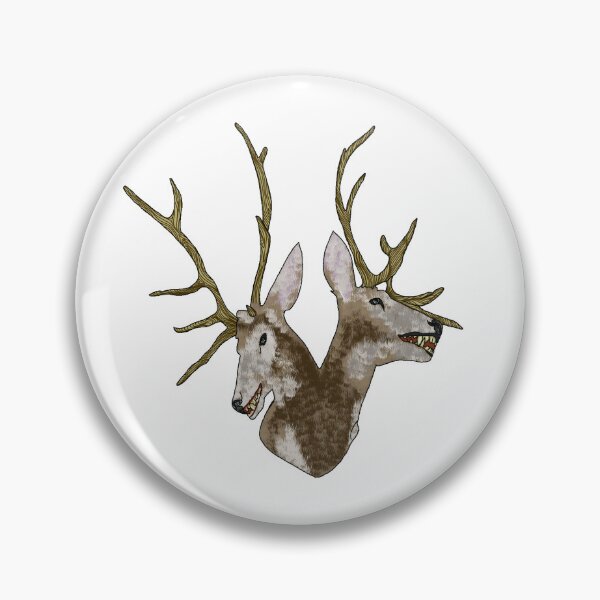 Item preview, two-headed deer designed and sold by Kalhanne.
