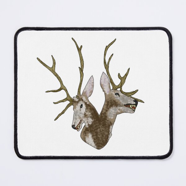 Item preview, two-headed deer designed and sold by Kalhanne.